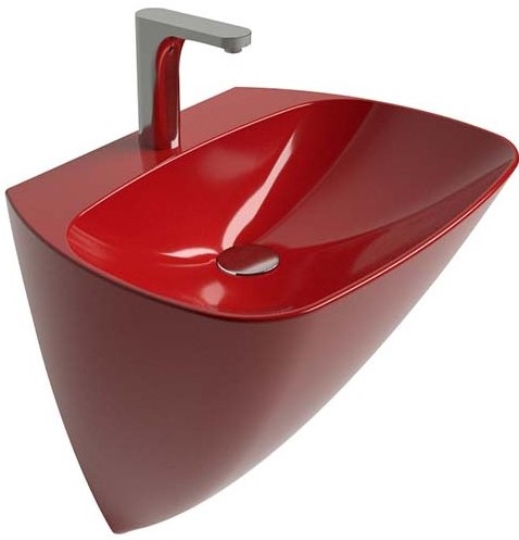 Umivaonik NEWARC - MONO LIFE [3818R] - red,sjaj